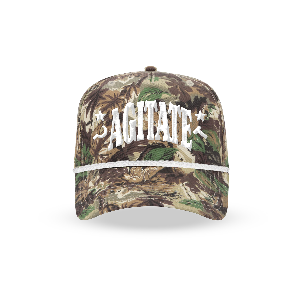 AGITATE Camo Rope Structured Hat