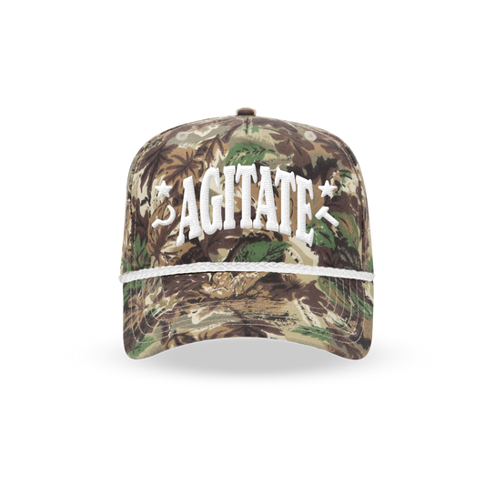 AGITATE Camo Rope Structured Hat