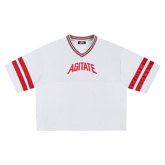 AGITATE Mesh Boxy Shirt
